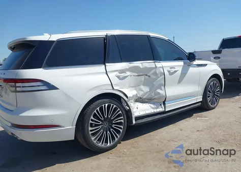 2023 Lincoln Aviator Black Label из США, поврежденный, VIN 5LM5J9XC7PGL26119